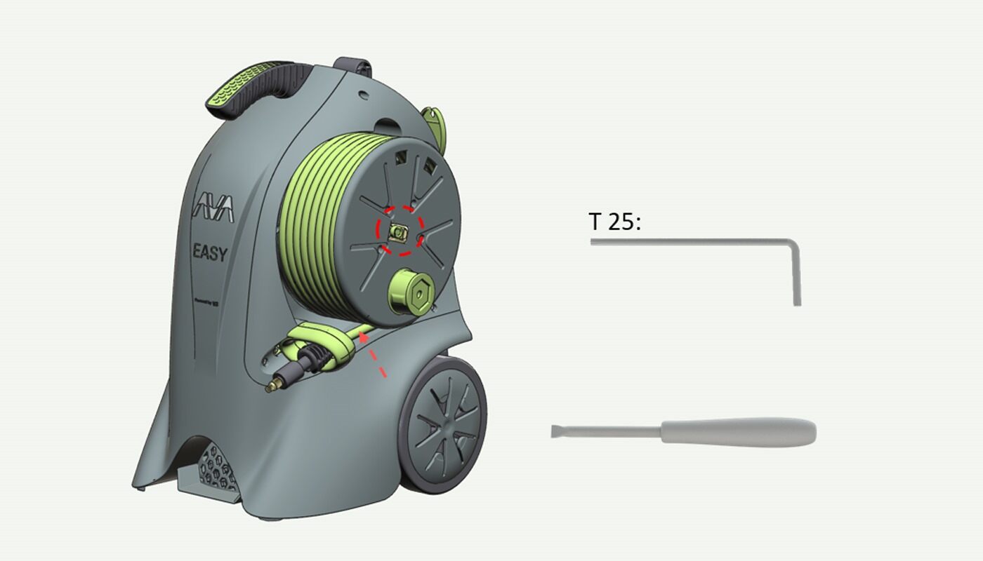 Easy: Replace hose & swivel